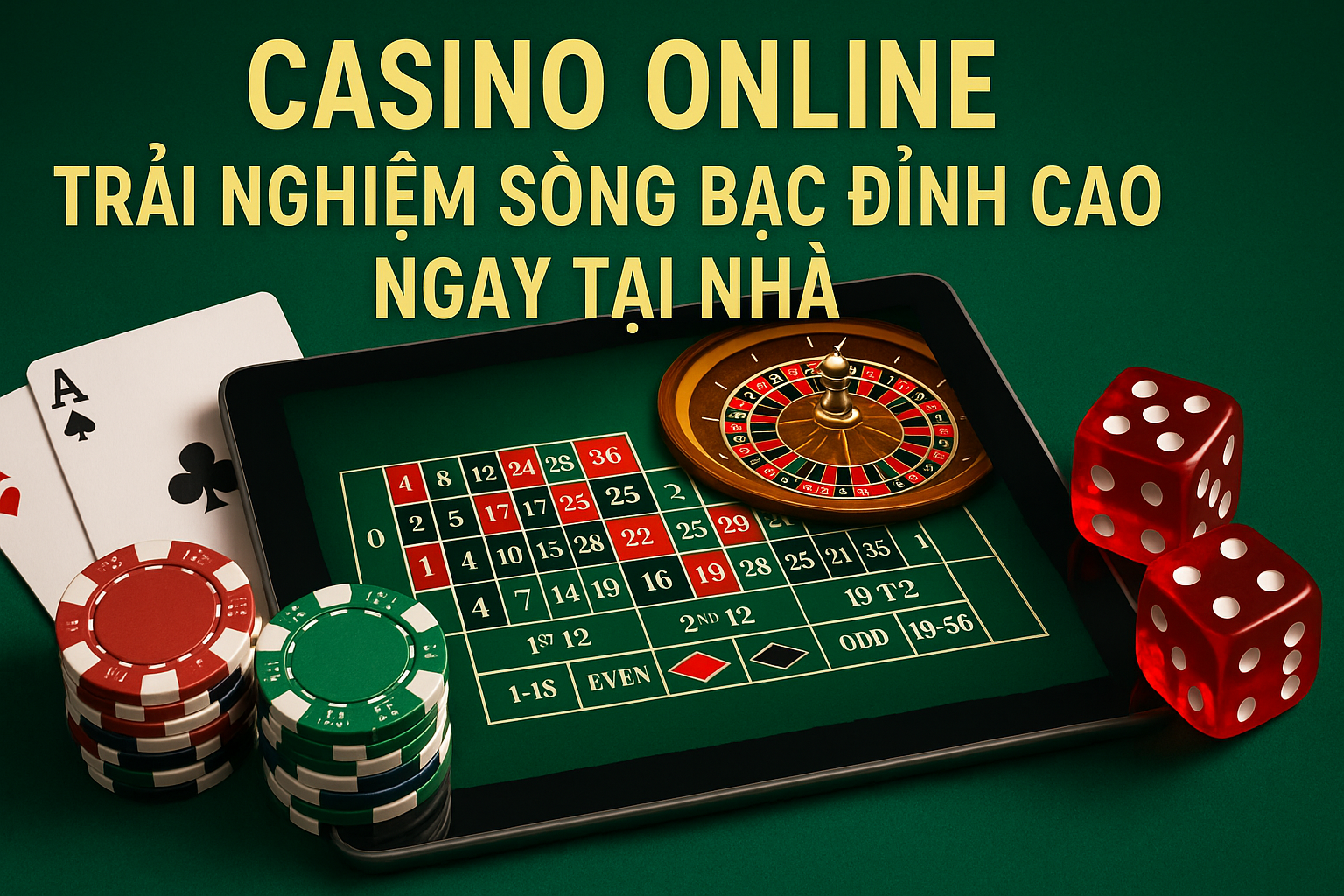 Casino Online – Trải Nghiệm Sòng Bạc Đỉnh Cao Ngay Tại Nhà