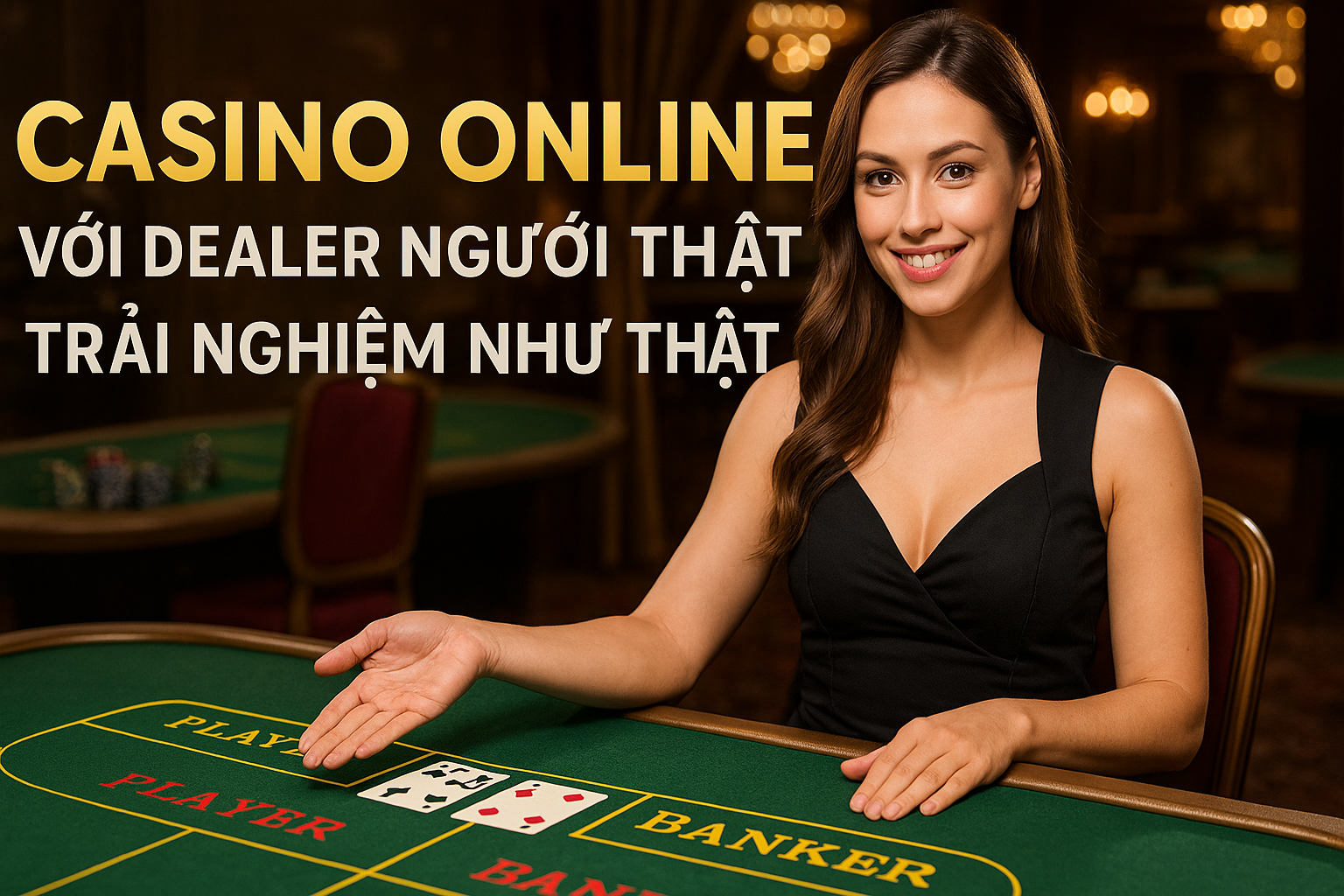 Casino Online Với Dealer Người Thật – Trải Nghiệm Như Thật Tại Nhà