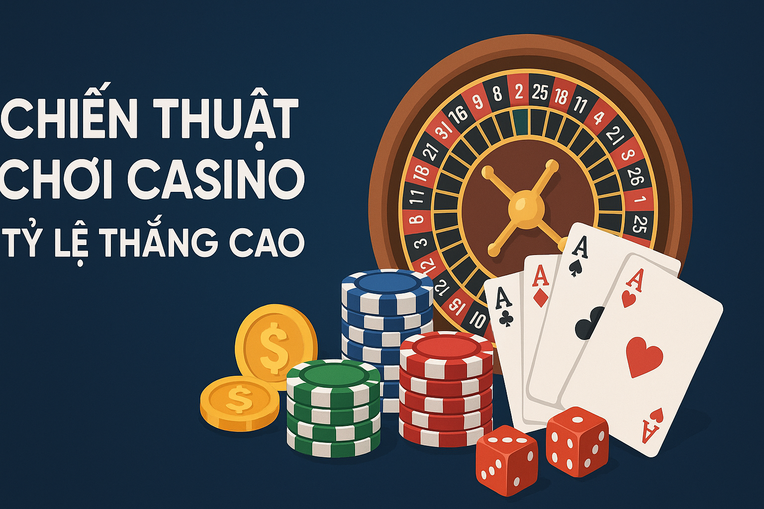 Chiến Thuật Chơi Casino Tỷ Lệ Thắng Cao: Bí Kíp Tối Ưu Cơ Hội Thắng