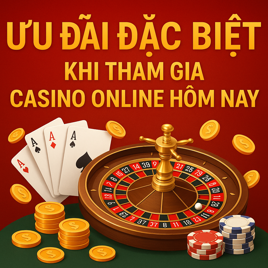 Ưu Đãi Đặc Biệt Khi Tham Gia Casino Online Hôm Nay – Cơ Hội Vàng Dành Cho Bạn